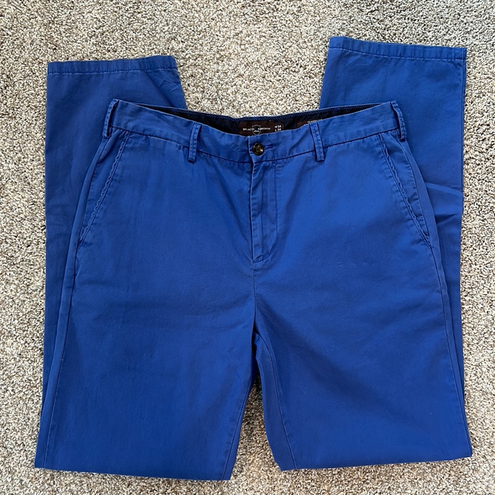 Black Brown Men’s pants 34x34 EUC  classic fit